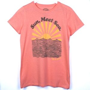 Life is Good Sun Meet Sea Graphic Tee